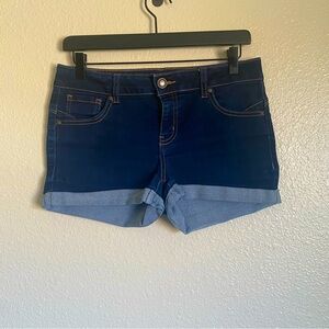 Wax Jeans Blue Short  Shorts